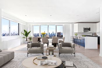 Spacious one to two bedroom layouts